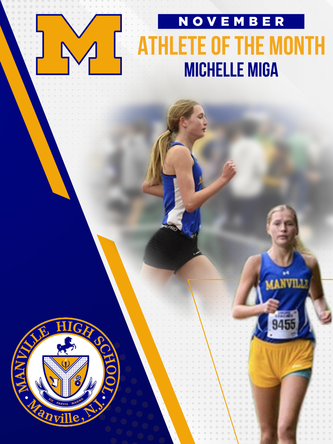 November Athlete of the Month: Michelle Miga
