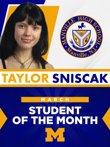 March Student of the Month: Taylor Sniscak