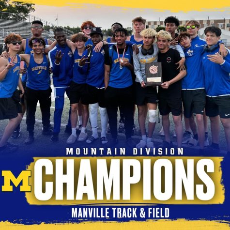 Manville High School Boys Track and Field Team Win Skyland Conference Mountain Division