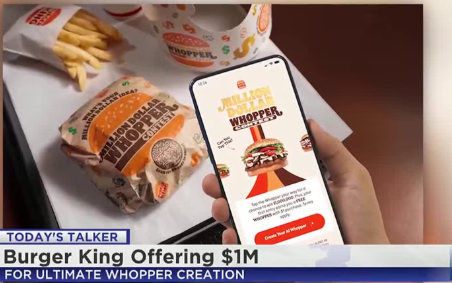 Burger King Million Dollar Whopper Contest