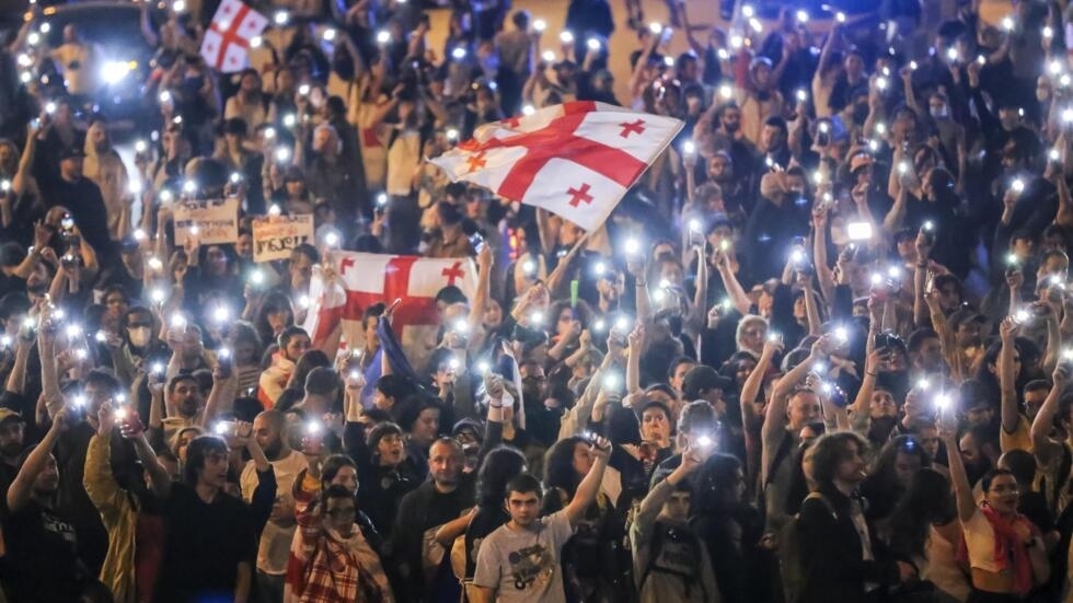 Protests in the Country of Georgia